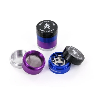 Gekleurde Metalen Grinder (4-delig)