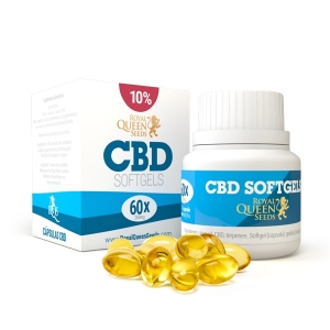 Softgelcapsules met CBD-olie 10%