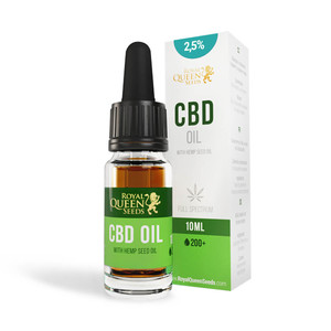 Hennepzaadolie met CBD 2,5%