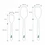 Siliconen spatel set 3 stuks