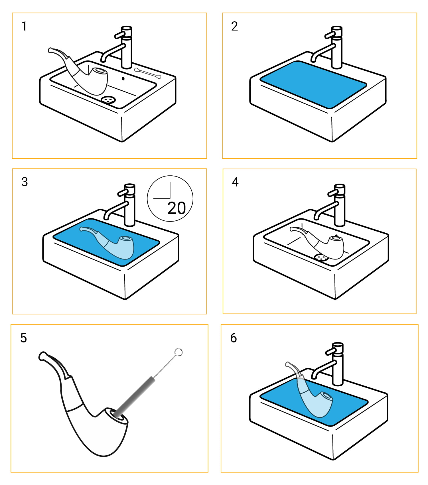 Het schoonmaken van je bong, kom of pijp