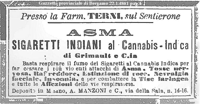 Cannabis Indica Anti Asthma Cigarettes Cannabis Indica Anti Asthma Cigarettes