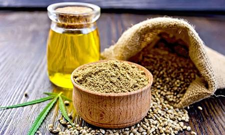 Olijfolie met cannabis
