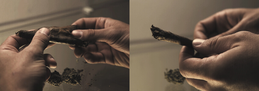 Een Klassieke Blunt Draaien Een Klassieke Blunt Draaien