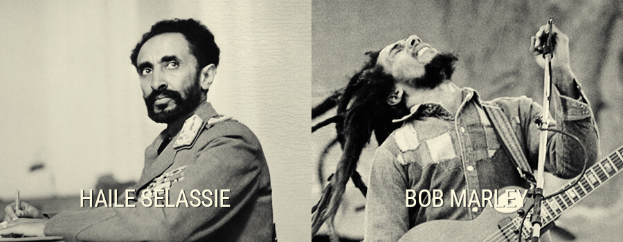 Haile Selassie En Bob Marley Haile Selassie En Bob Marley