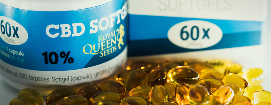 CBD Softgel door Royal Queen Seeds CBD Softgel door Royal Queen Seeds