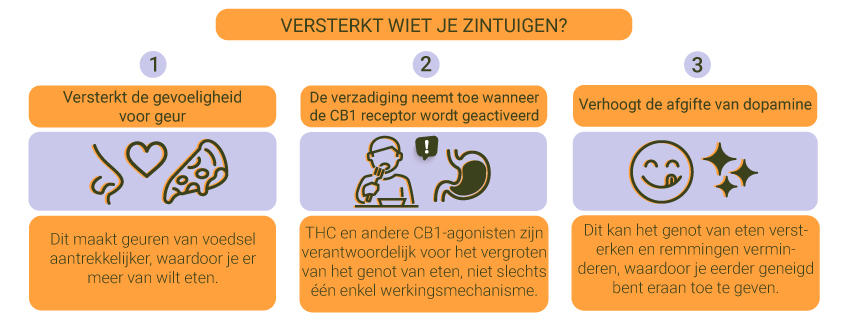 Versterkt wiet je zintuigen?