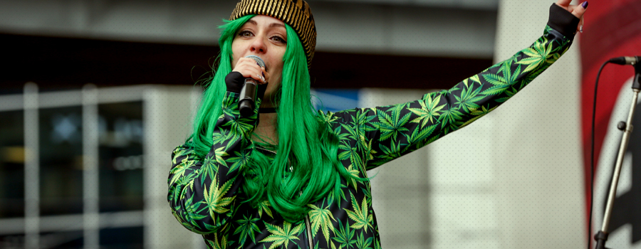 Mainstream couture stof cannabis bedrijf