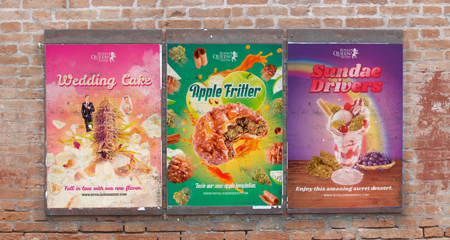 Wedding Cake, Apple Fritter and Sundae Driver Posters