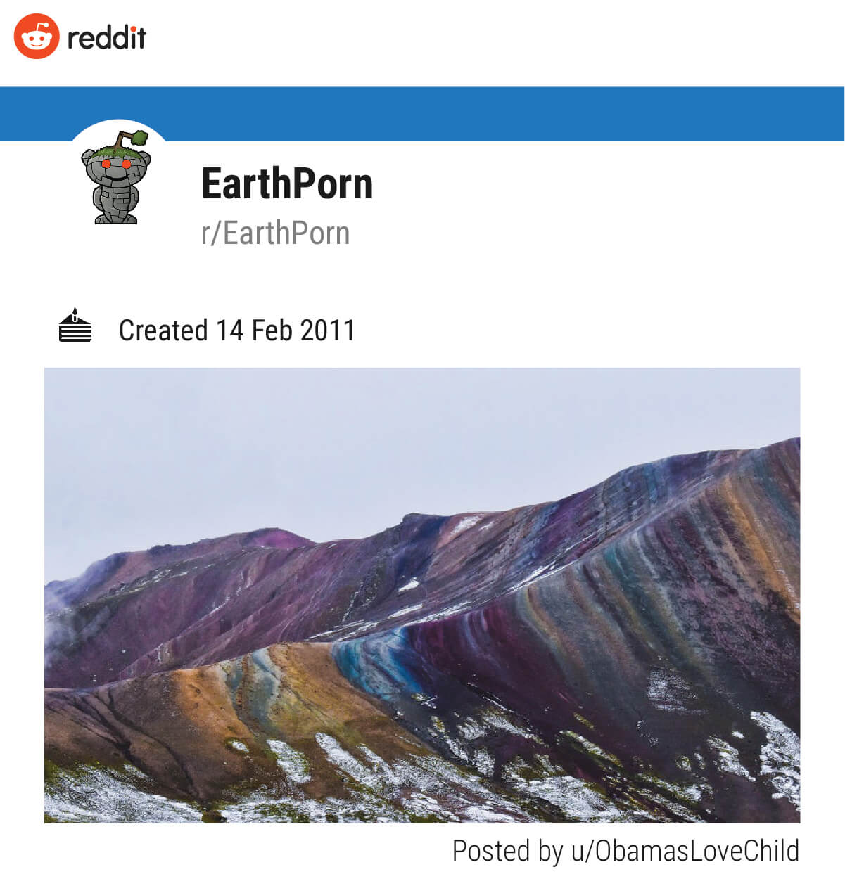 EarthPorn (r/EarthPorn) EarthPorn (r/EarthPorn)