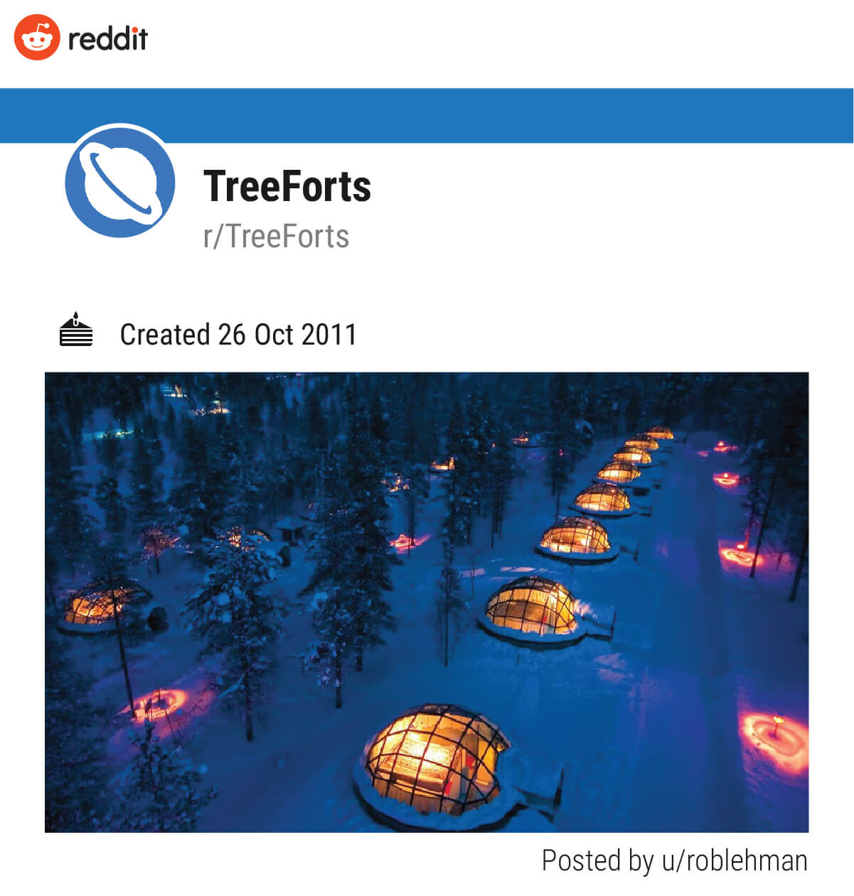 TreeForts (r/TreeForts) TreeForts (r/TreeForts)