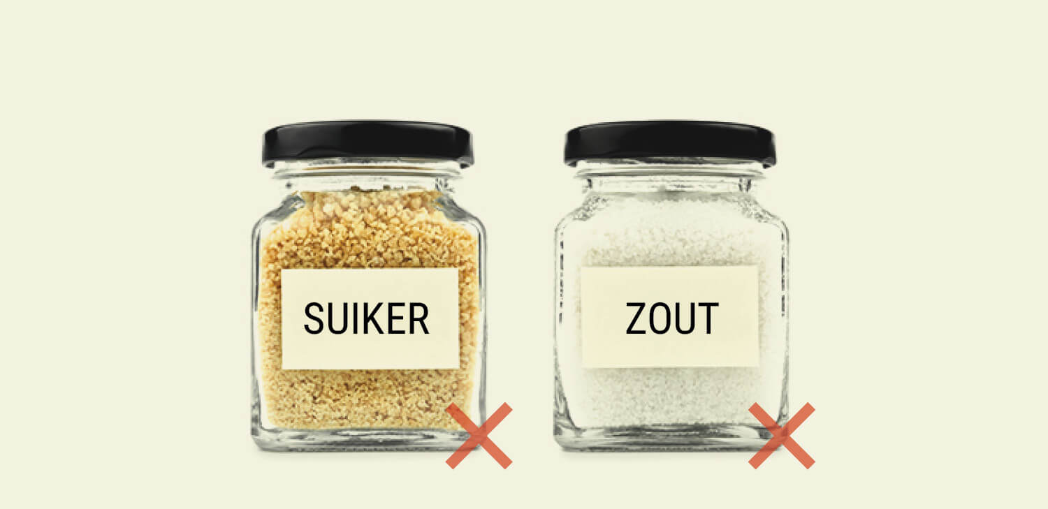 Beperk Je Gebruik van Suiker en Zout