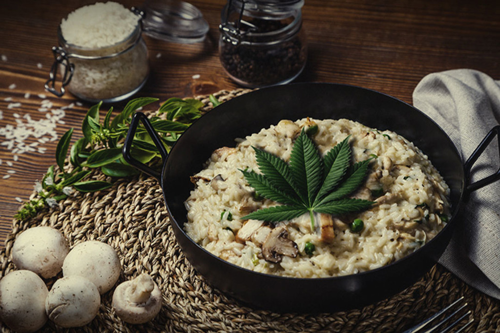 Recept voor cannabis-infused klassieke risotto