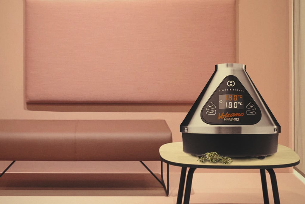 Review Desktop Vaporizer Volcano Hybrid