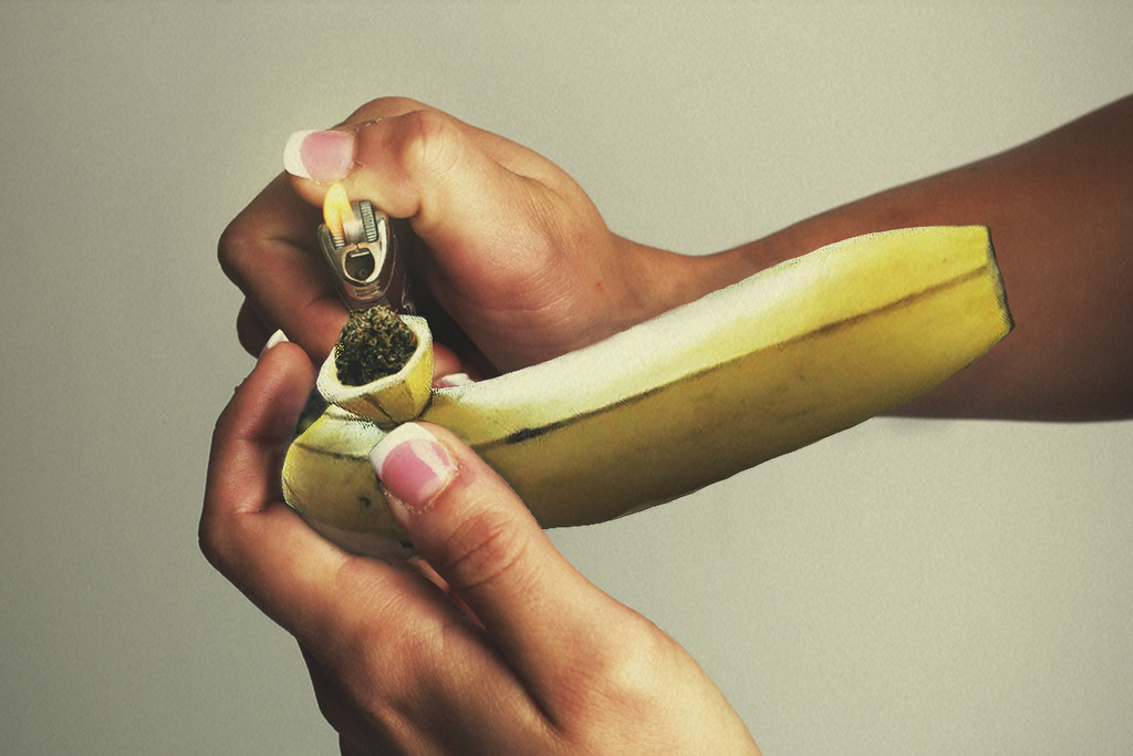 Hoe je zelf een banaanpijp maakt