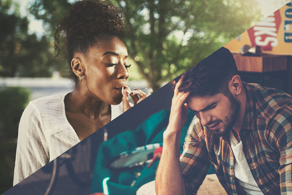 Wat zijn de verschillen tussen high zijn en dronken zijn?