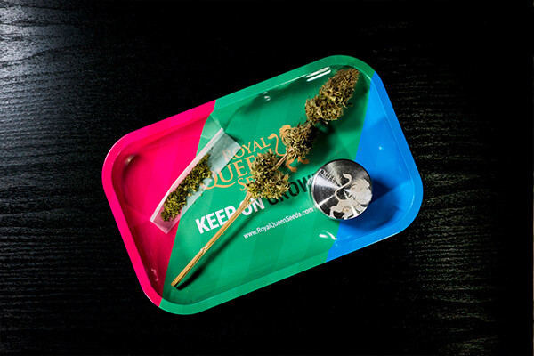 RQS Metalen Rolling Tray RQS Metalen Rolling Tray